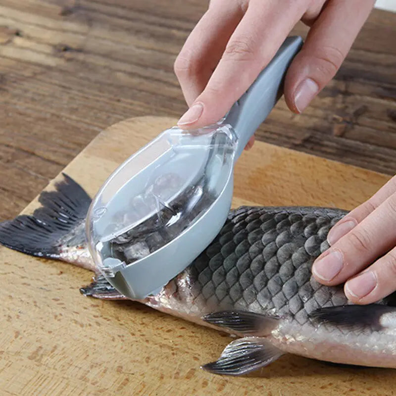 Fish Scale Plastic Scraper