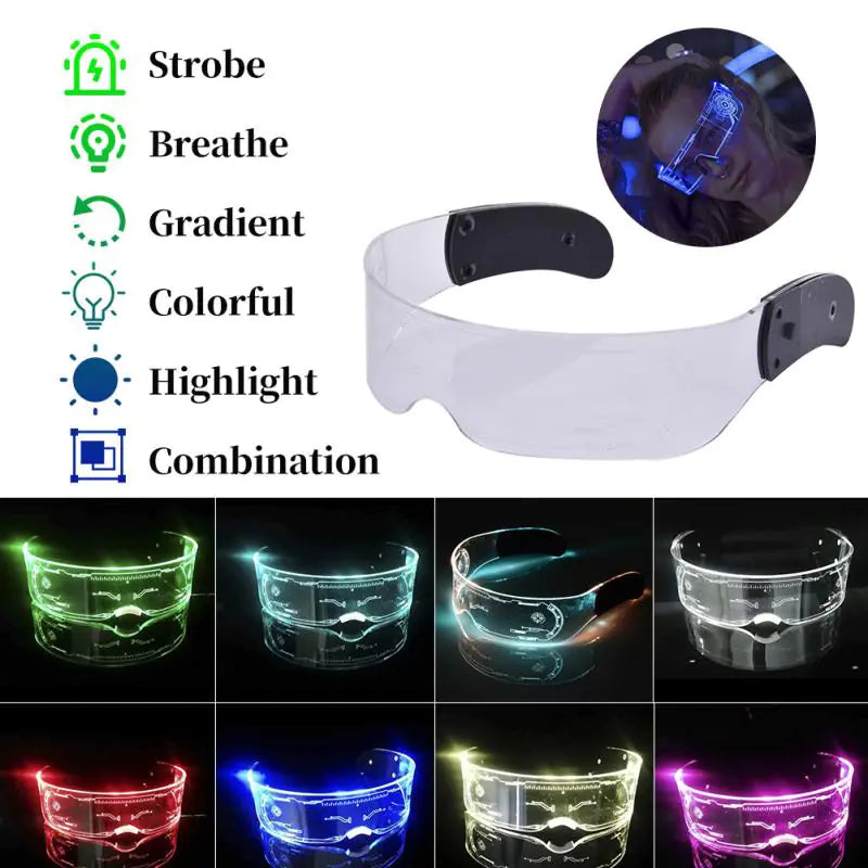 Neon Party LED Luminous Glasses