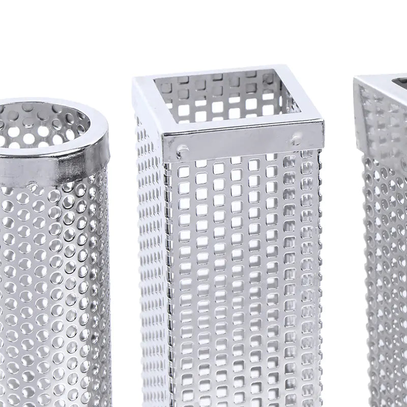 BBQ Stainless Steel  Perforated Mesh Smoker Tube