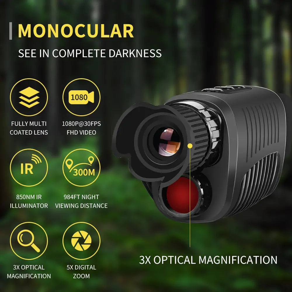 1080P HD Monocular Night Vision