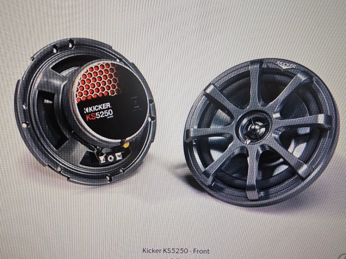 Kicker KS5250 5-1/4" 2-way car speakers