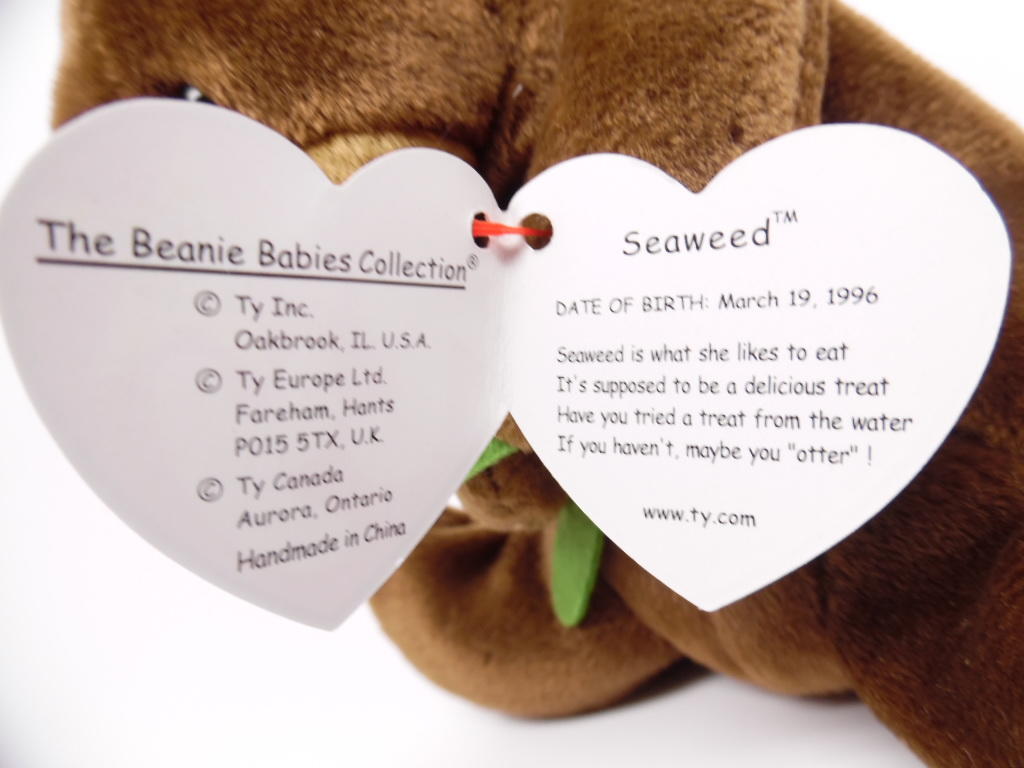 Ty Beanie Baby: Seaweed the Sea Otter