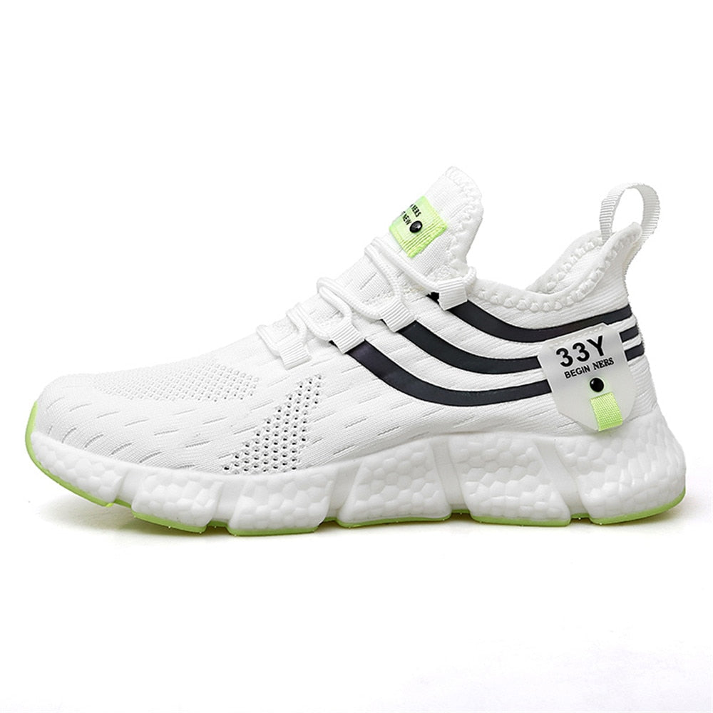 White Gym and Walking Shoes YE33