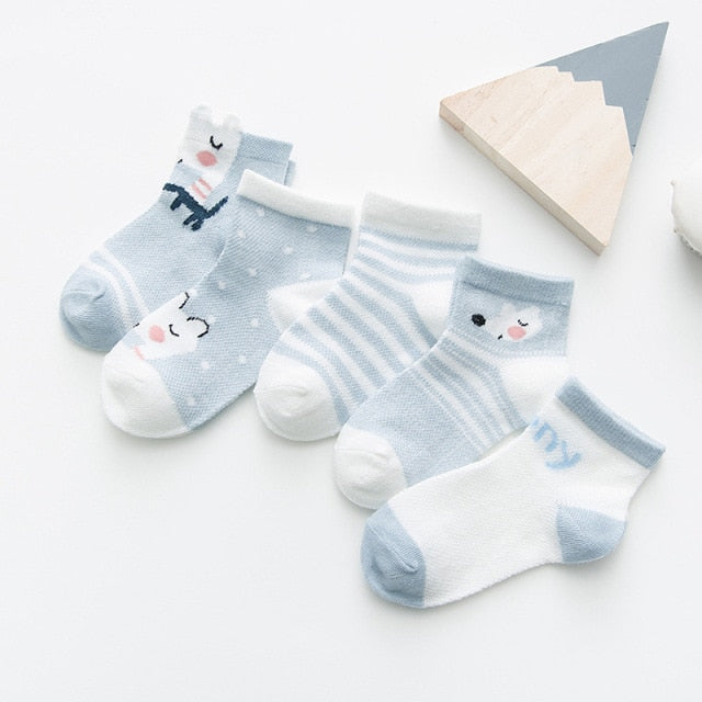 Cotton Mesh Baby Socks
