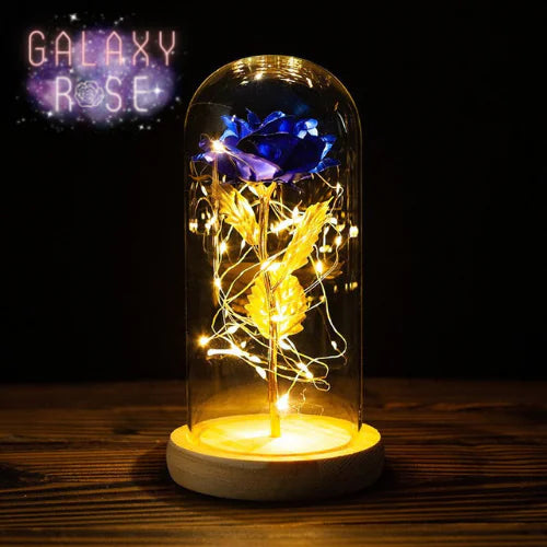 LED Galaxy Rose