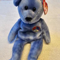 Ty Beanie Baby peace bear November 17 2002