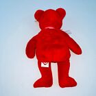 Rote I Love You Heart Brust Ty Beanie Baby Teddybär Bandhals 2003