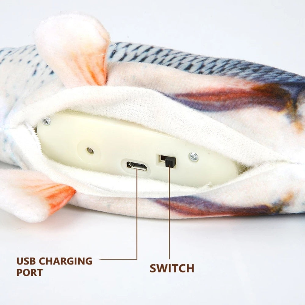 Pet Interactive Electronic Floppy Fish