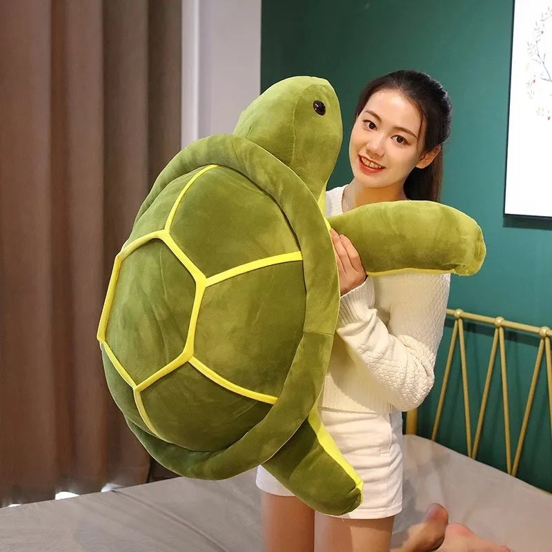 Stuffed Soft Sea Turtle Pillow