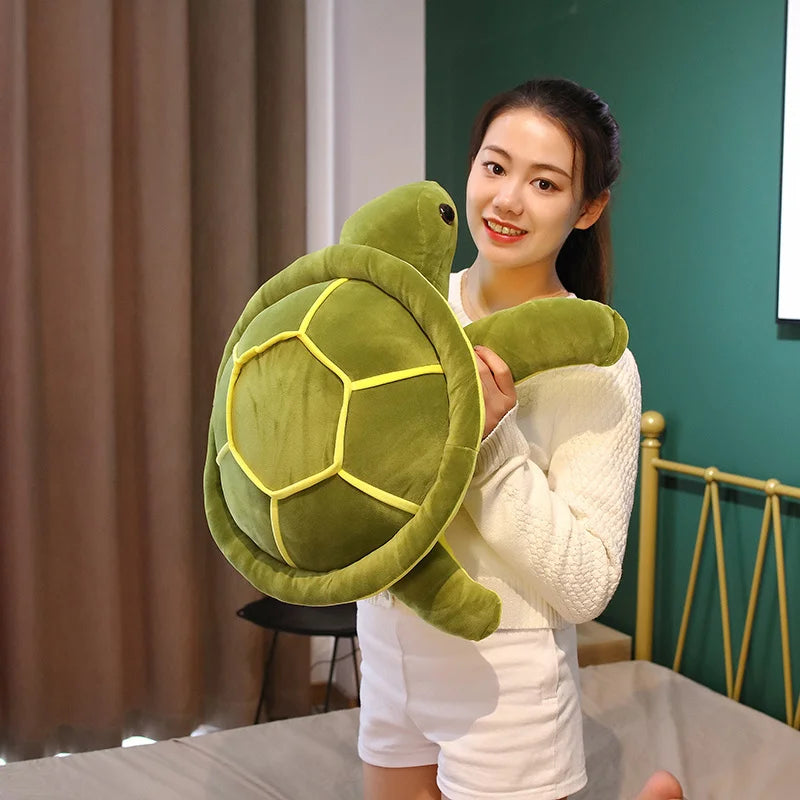 Stuffed Soft Sea Turtle Pillow