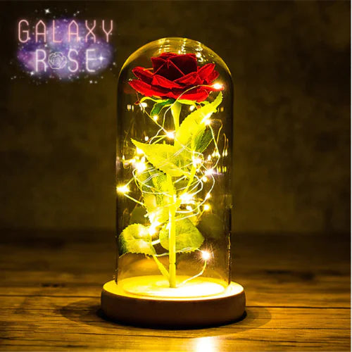 LED Galaxy Rose