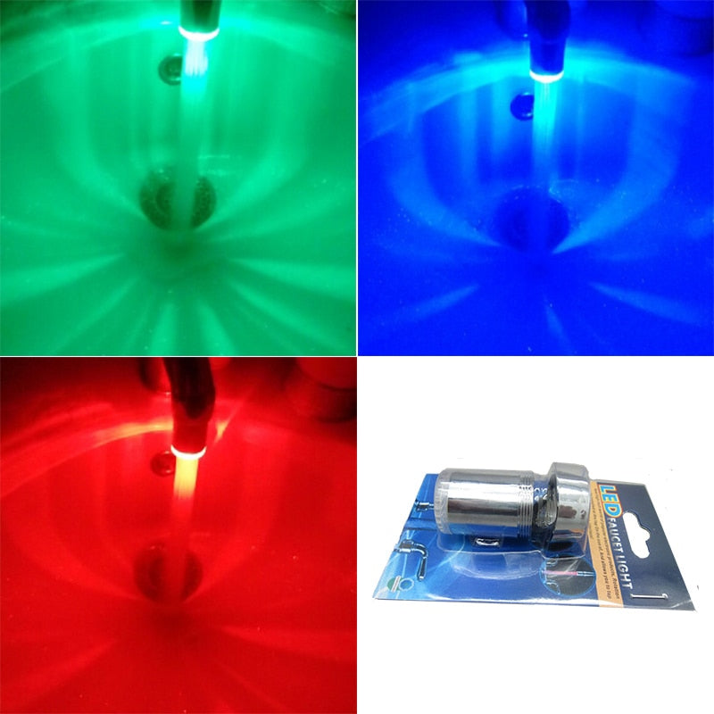 3-Color Light-up Faucet