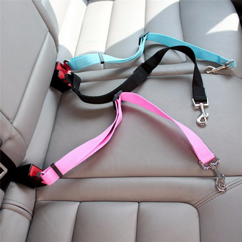 Adjustable Leash Dog Seat Belt