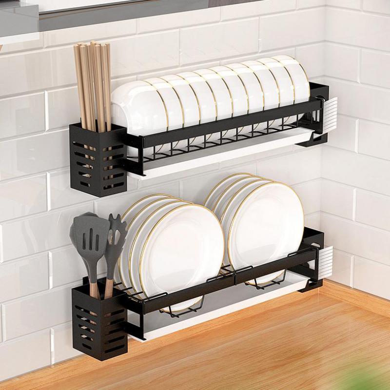 Kitchen Wall Mounted Dish Drying Rack